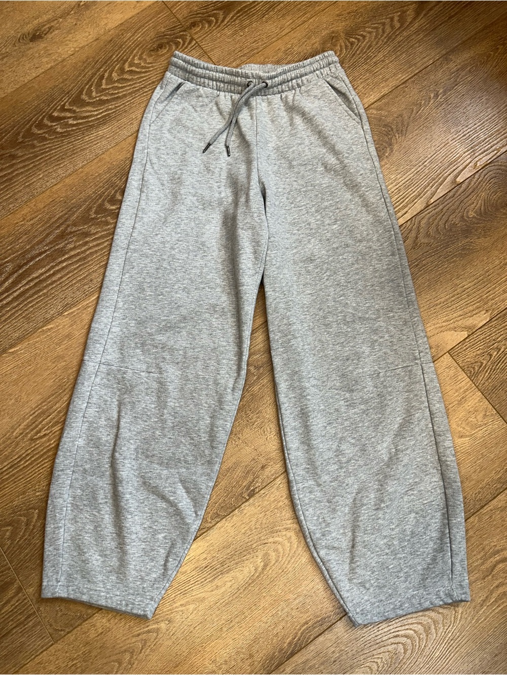Kyodan Light Gray Relaxed Drawstring Joggers